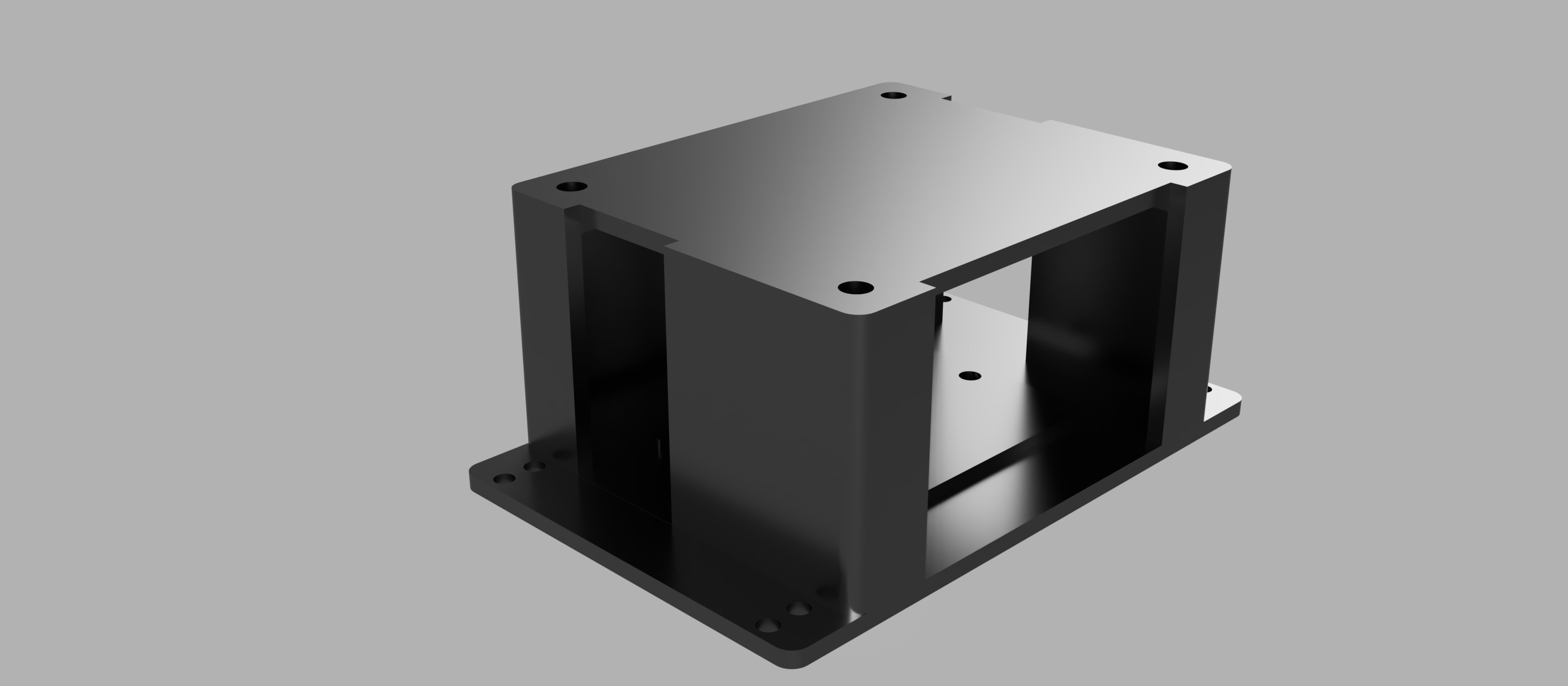 3D render of the enclosure for Canary.